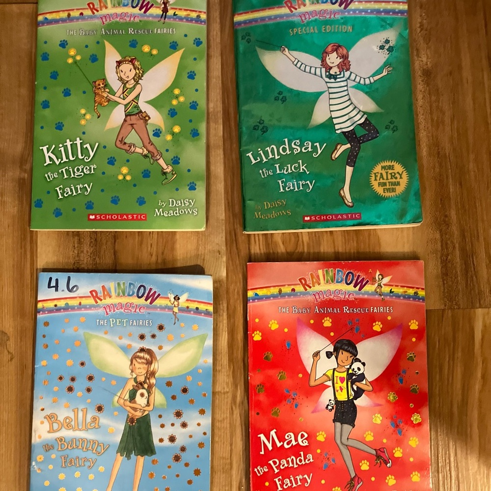 Scholastic Rainbow Magic Fairy Book Set - perfect for any little animal lover